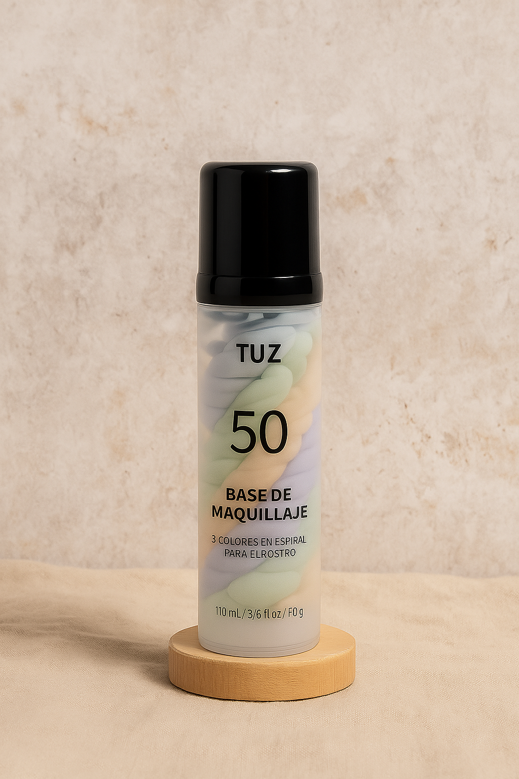 TerciopeloEspiral™ – Base de Maquillaje 3 en 1 que Hidrata, Unifica y Realza tu Belleza Natural