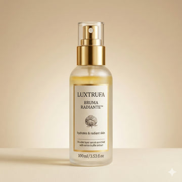 LuxTrufa Radiant Mist™: brillo instantáneo para tu piel