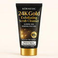 Limpiador facial exfoliante 24K que prepara la piel para absorber mejor los tratamientos antiedad