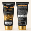 Limpiador facial exfoliante 24K que prepara la piel para absorber mejor los tratamientos antiedad